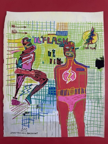 Jean michel basquiat quadro - basquiat,