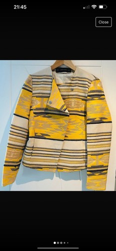 Blazer zara basic asimmetrico - zara,