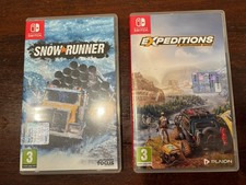 Lotto 2 Giochi ITA Nintendo Switch: Expeditions A MudRunner Game - Snow Runner