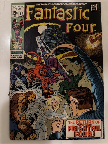 Marvel comics fantastic - comics:, four