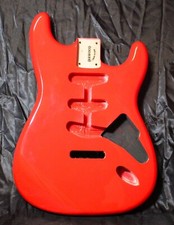 Stratocaster body fiesta red