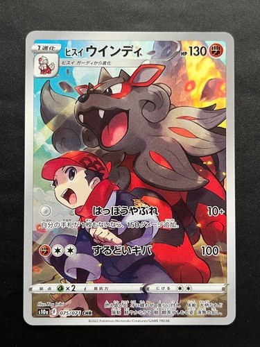 Hisuian arcanine chr 075 071 - arcanine,