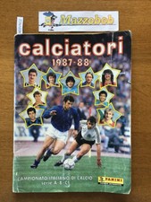 ALBUM CALCIATORI PANINI 1987 - 88, MOLTO BUONO, COMPLETO, (403VN12)