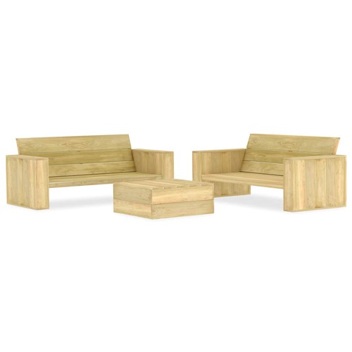 Divani giardino set 3pz - set,