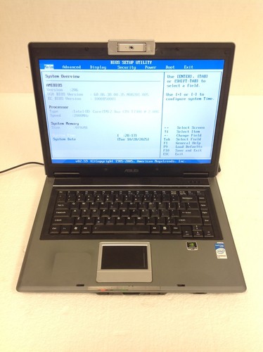 Asus f3s notebook - pc, intel