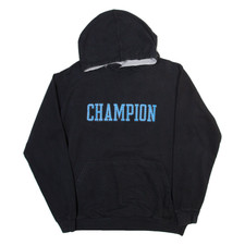 Felpa Nera Da Uomo CHAMPION L