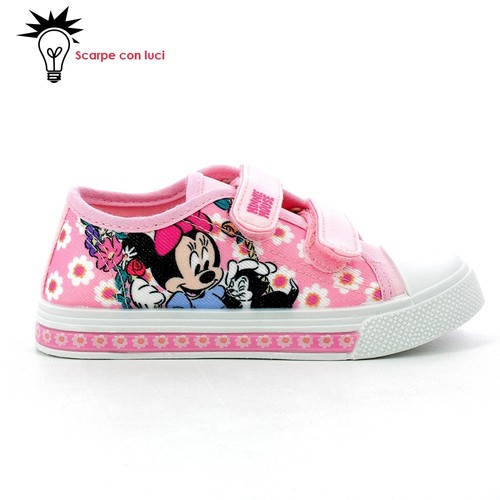 Scarpa tela bassa con luci - scarpa,
