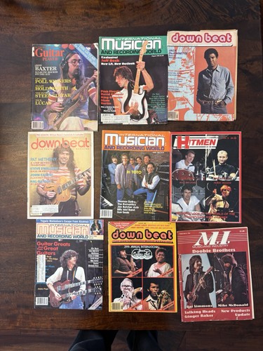 Music magazine lot - music,