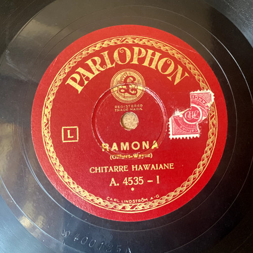 78rpm giri parlophon 4535 - 78rpm,