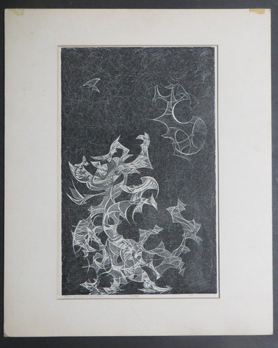 Stampa linocut janet turner - stampa,