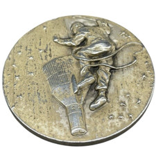 MONETA PLACCATA ARGENTO COMMEMORATIVA UOMO SULLA LUNA MISSIONI APOLLO DELLA NASA