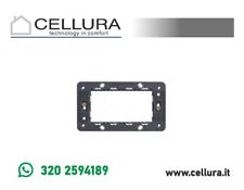 Vimar 21613 Eikon - supporto 3 moduli con viti