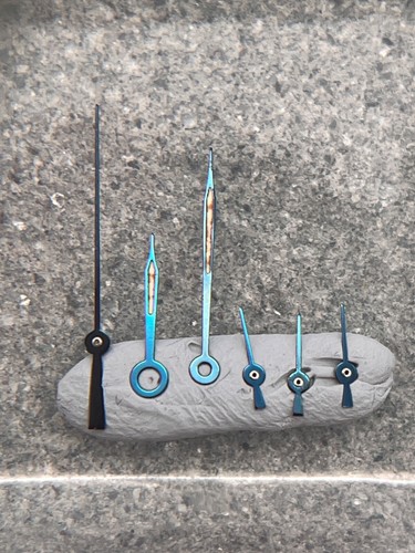 1557 set cronografo lancette - set,