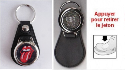Porte cles rolling - rolling, stones