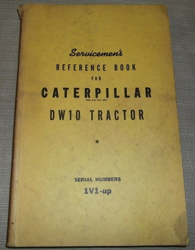 Cat caterpillar dw10 manuale - caterpillar,