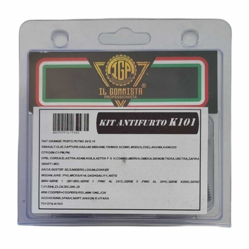 K101 bulloni antifurto ruote - k101,