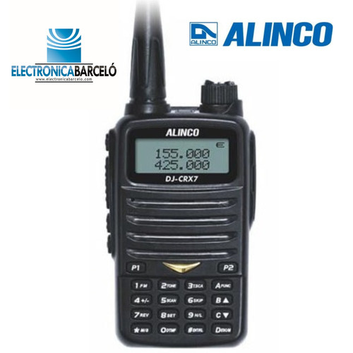 Alinco crx7 walkie doble - alinco, dj-crx7