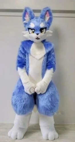Costume lungo pelliccia husky