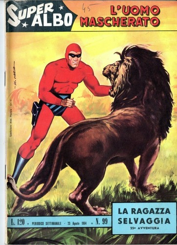 Fumetto super albo uomo - super, l'uomo