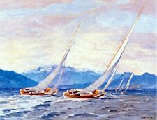 Hans Maurus barca a vela