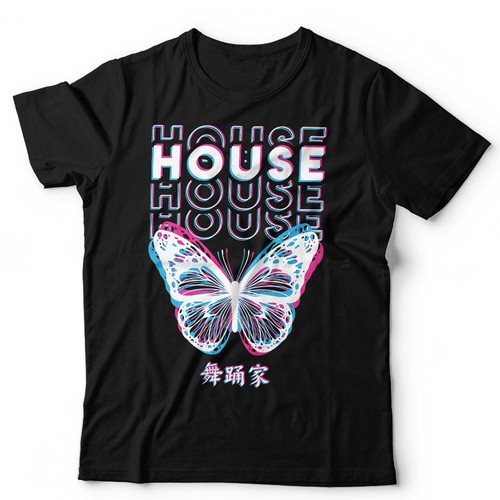 Maglietta house music unisex - music,