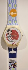Swatch Maxi MGW136 Hello Petula Parete Gigante Wall Clock Pop Art Design 
