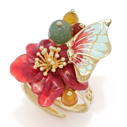 Anello graziella resina - anello,