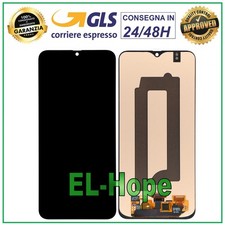 DISPLAY LCD OLED PER SAMSUNG GALAXY M30S SM M307 TOUCH SCREEN SCHERMO VETRO NERO