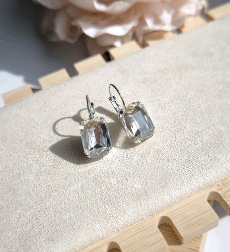Orecchini donna con cristallo - con,