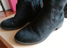 stivali neri donna Bata