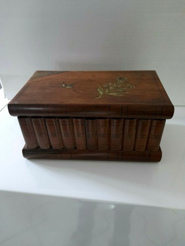 Antica scatola legno - antica,