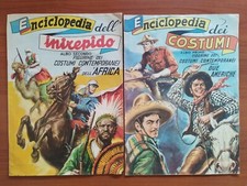 INTREPIDO ALBO I e II FIGURINE DEI COSTUMI DELL'AFRICA E DELLE DUE AMERICHE 1951