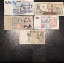 Banconote italiane lire Da Collezione