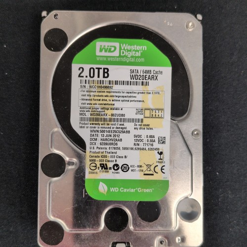 Hard drive western digital - western, 2tb