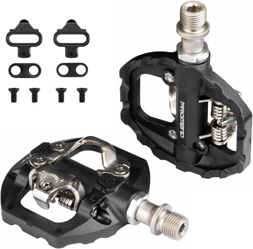 Pedali mtb clipless flat - pedali,