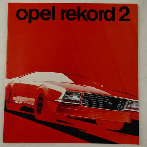 Record opel 1972 - record, circa
