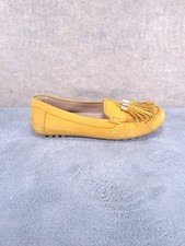 Mocassino Geox Donna Pelle Morbida e Nappine - Suola Antiscivilo Tg 36 Arancione