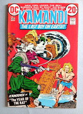 KAMANDI #4 - 1st APPEARANCE PRINCE TUFTAN - KIRBY 1973 - HIGHER GRADE VF- to VFN