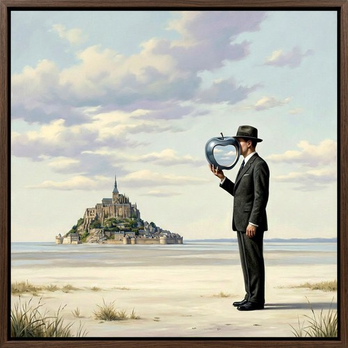 Hommage magritte 50x50 - hommage,