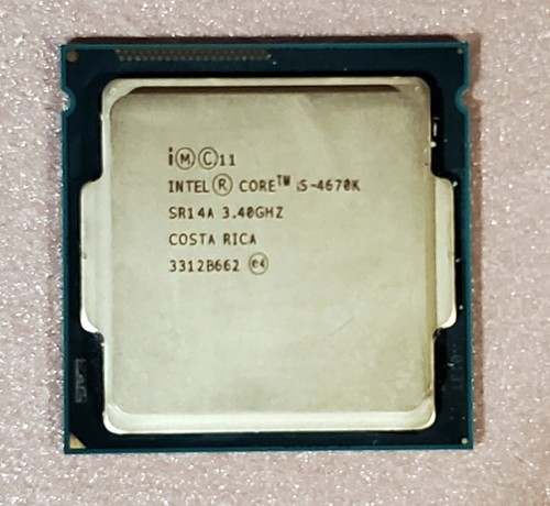 Intel core 4670k 3 40 - i5-4670k, @