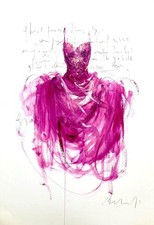 LUCA BELLANDI gouache su