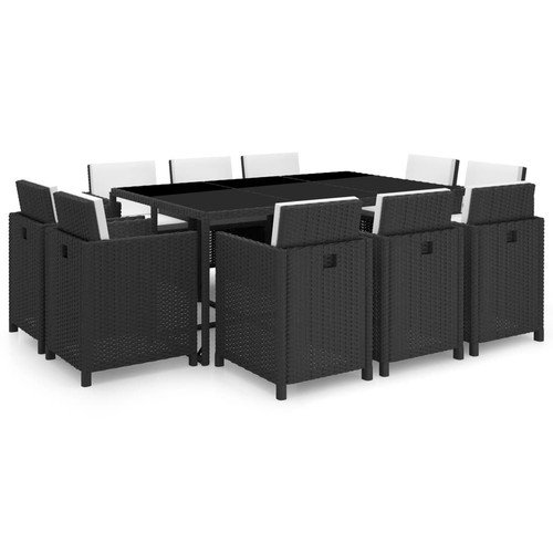 Set pranzo giardino 11 - set, da