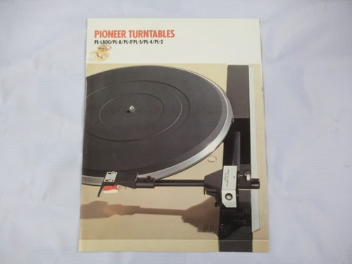 Pioneer l800 pl8 pl7 pl5 - pioneer, pl-l800