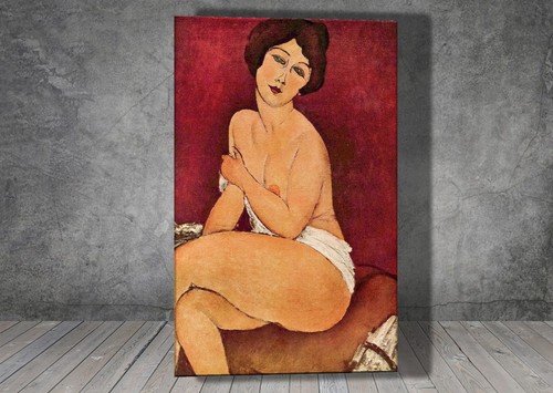 Amedeo modigliani nudo seduto - amedeo,