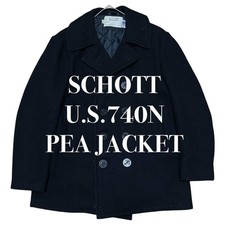 SCHOTT 740N Pea Cappotto Lana