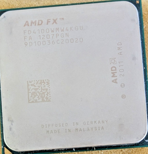 Processore amd 4100 6 ghz - 3,6,