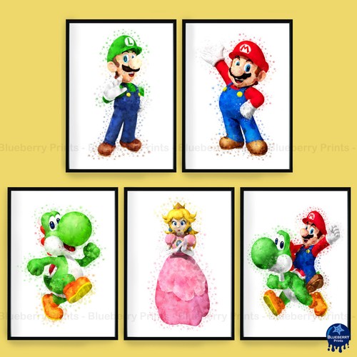 Poster mario bro - bro, camera