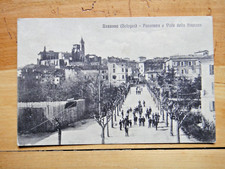 BAZZANO (Bologna)-Panorama e Viale della Stazione-Cartolina+