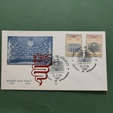 TEATRO ALLA SCALA - 1778 - 1978 -  BUSTA FDC TIMBRO PRIMO GIORNO DA COLLEZIONE