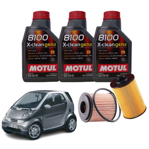 Kit olio motul 5w40 - l., +